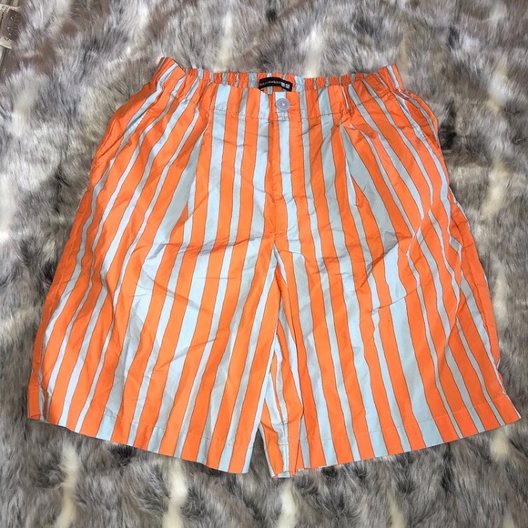 Marimekko x  Uniqlo Poplin Stripe Shorts size Small - Picture 4 of 7